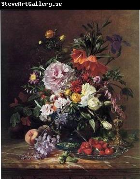 unknow artist Floral, beautiful classical still life of flowers 06